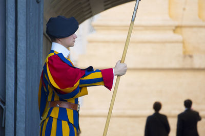 Close-up of young woman