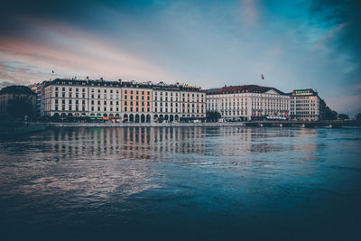 Buildings at waterfront