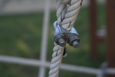 Close-up of rope