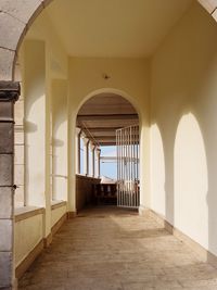 Corridor of building