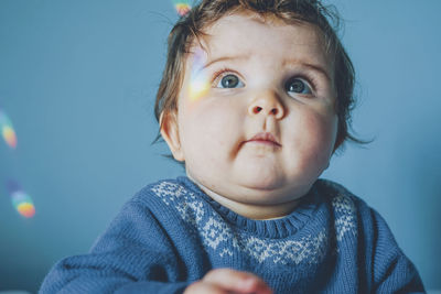 Portrait of cute boy