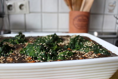 Close-up of food in bowl