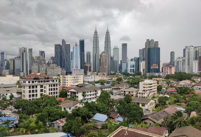 Cityscape against sky