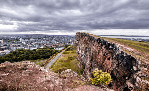 Panoramic view of landscape against sky