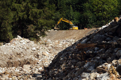 View of construction site