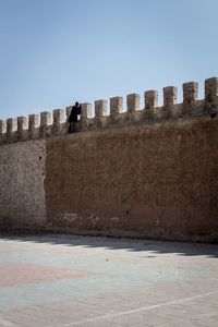 Built structure against clear sky