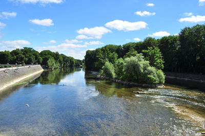 Scenic view of river