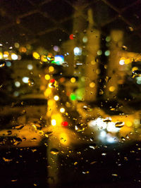 Raindrops on glass window