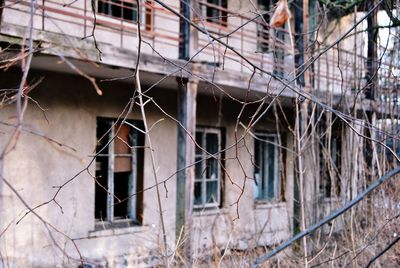 Close-up of built structure