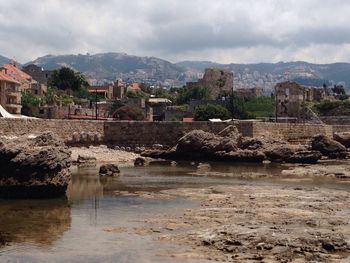 River with buildings in background