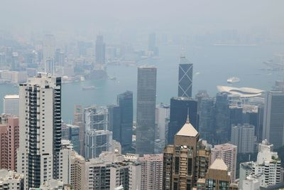 Cityscape against sky