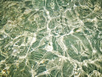 Full frame shot of swimming pool in sea