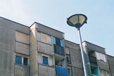 Low angle view of building against sky