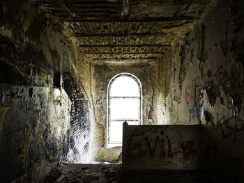 Interior of old building