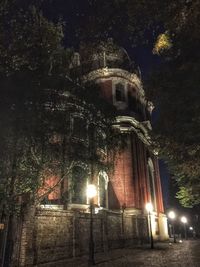 View of old building at night