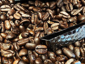 Full frame shot of coffee beans