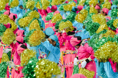 People in costume celebrating festival
