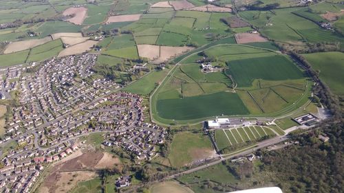 Aerial view of landscape