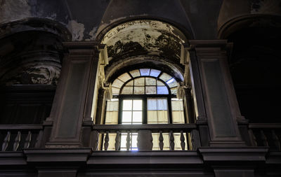 Low angle view of historical building