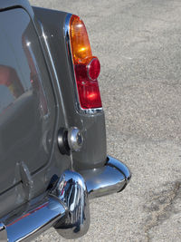 Close-up of vintage car