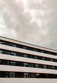 Low angle view of building against sky