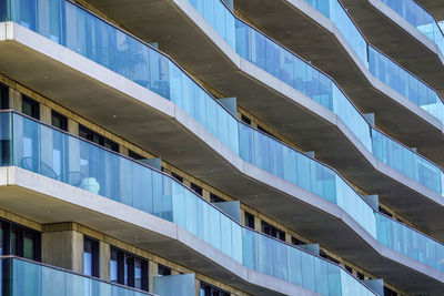 Low angle view of modern building