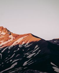 Scenic view of mountain against sky
