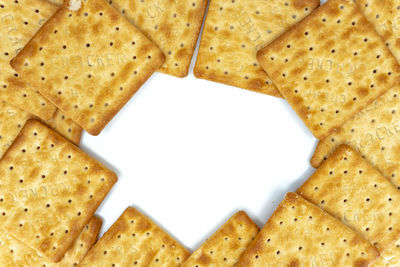 Directly above shot of bread
