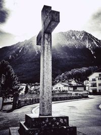 Built structure with trees in background