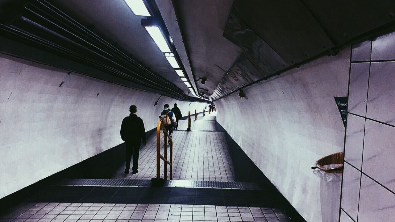 indoors, silhouette, real people, men, women, rear view, modern, adults only, adult, people, architecture, city, day, togetherness, only men