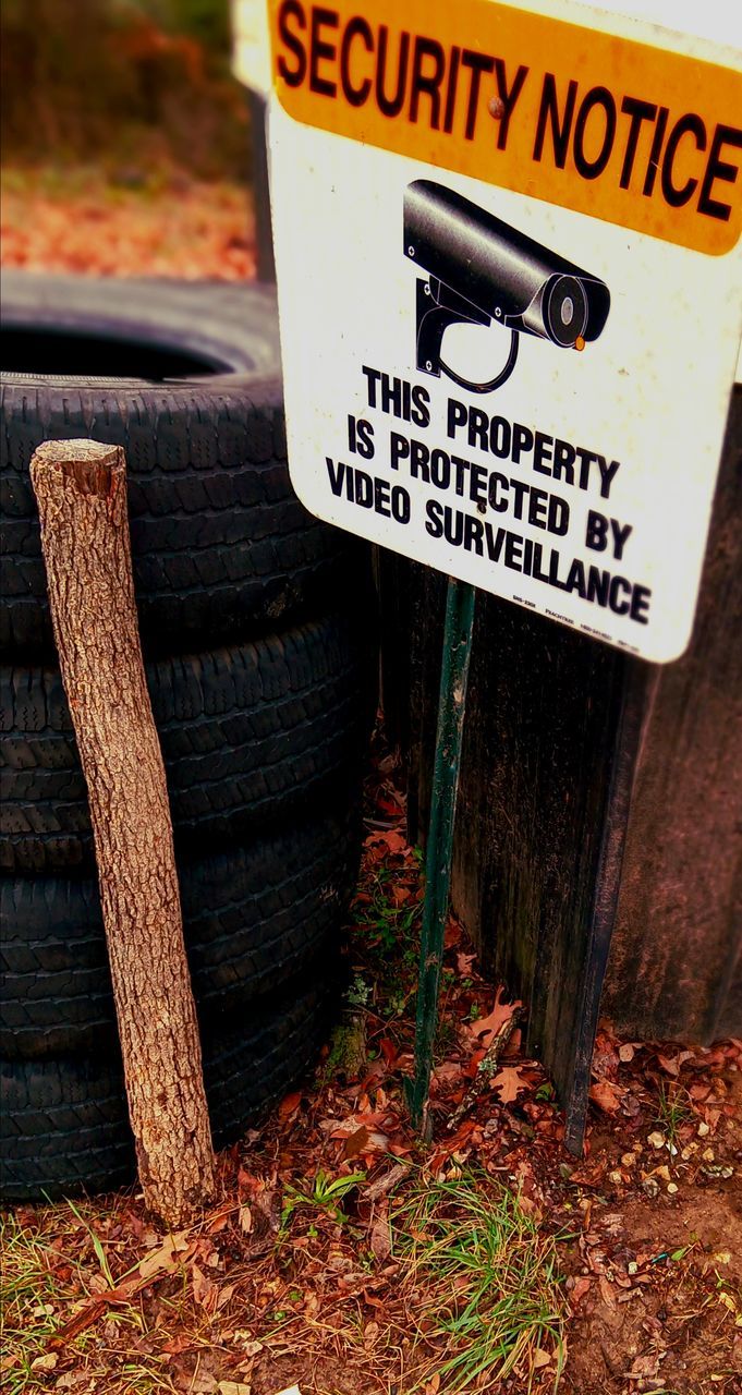 text, communication, sign, western script, no people, day, information sign, wood, nature, outdoors, warning sign, road, soil