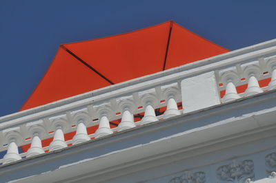 Low angle view of building against sky