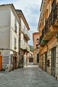 A street of sant'agata dè goti, a village in campania region.