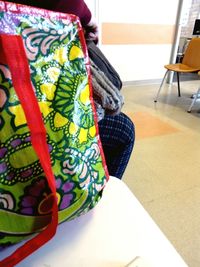 Low section of person legs