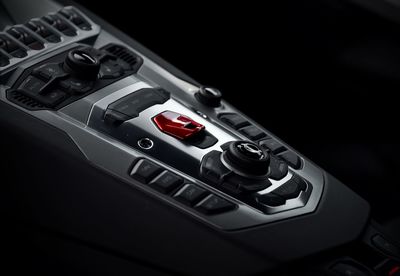 High angle view of computer keyboard