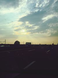 Scenic view of sky during sunset