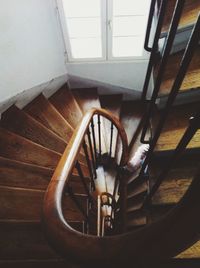 Staircase in building