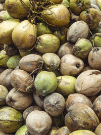 Full frame shot of fruits for sale at market stall