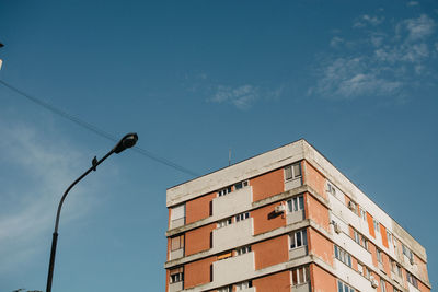 Low angle view of buildings against sky