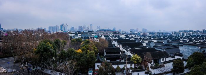 View of buildings in city