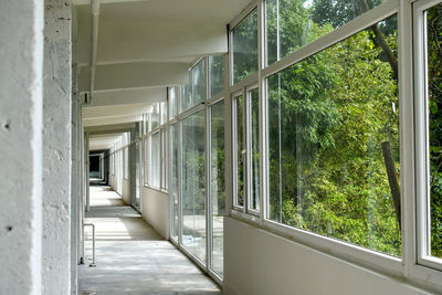 Corridor of building