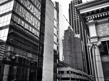 Low angle view of modern building