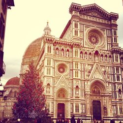 Low angle view of church