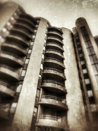 Low angle view of modern building