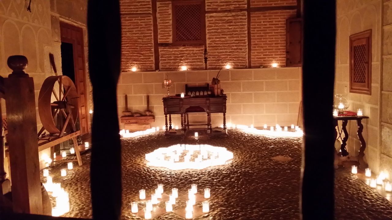 Noche de las velas en Pedraza