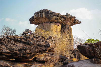 Rock formations