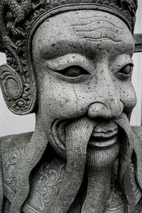 Close-up of buddha statue