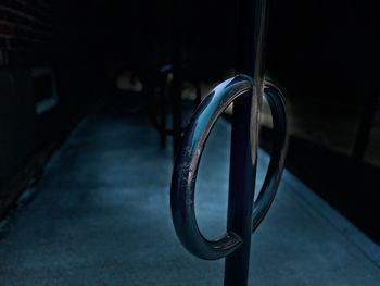 Close-up of empty wheel