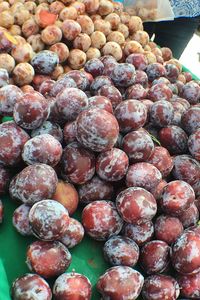 Close-up of fruits for sale in market