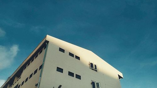 Low angle view of building against sky